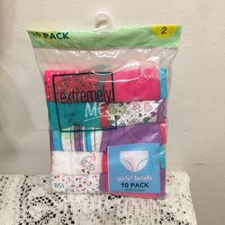 Girls’ Briefs 10 Pack Panties