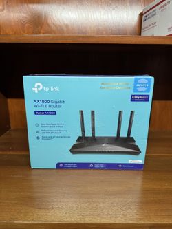 TP-Link AX1800 Gigabit Wifi6 Router