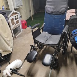 recliner wheelchair W Leg Rest