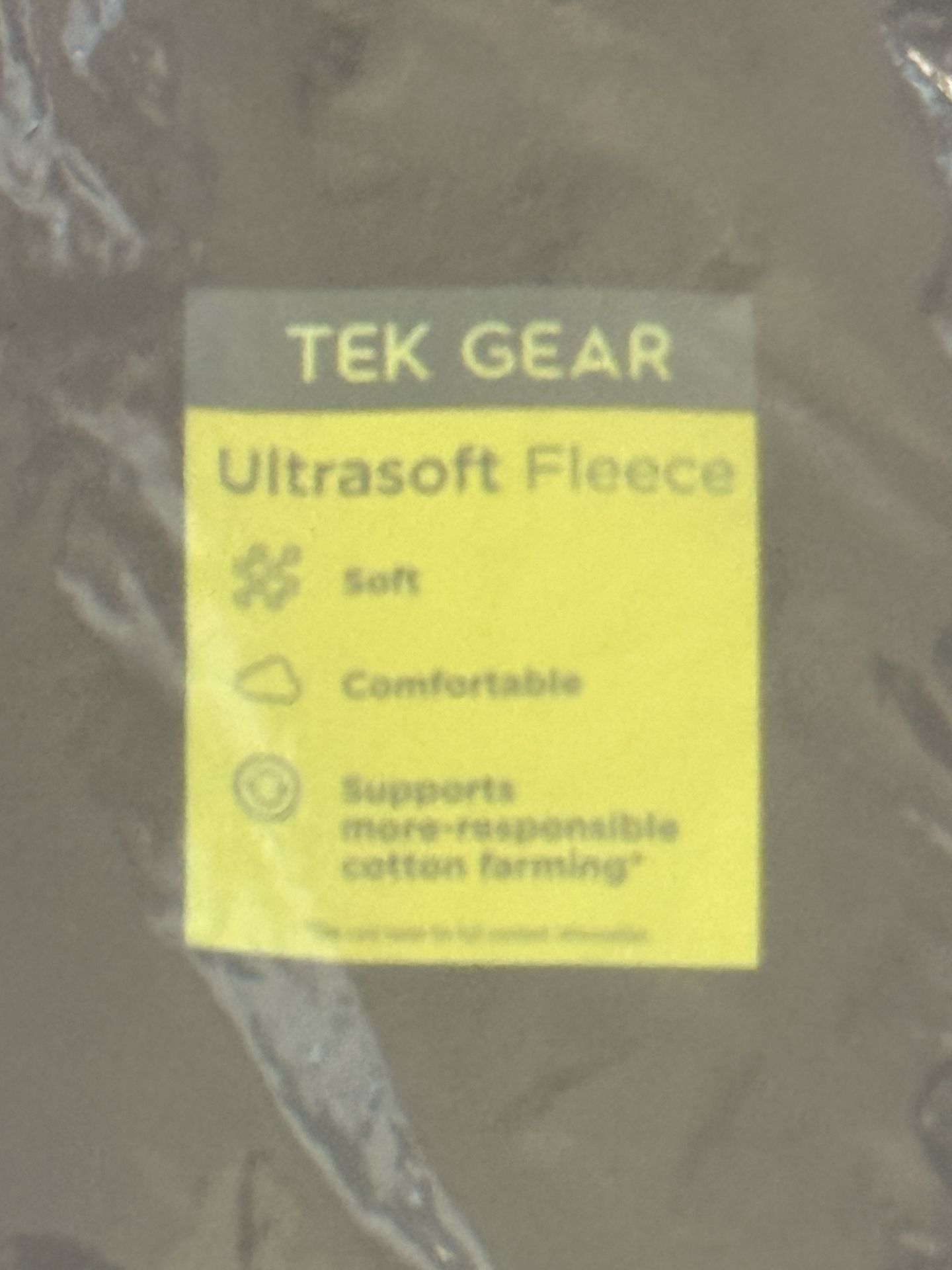 TEK GEAR ULTRA SOFT FLEECE UNISEX TOP IN A BLACK 3XL SIZE BRAND NEW WITH TAGS