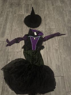 Witch Costume Size 7-8