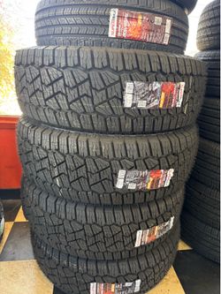 ✅✔️Lt285/75/16 vendo set de llantas nuevas Supermax all-season