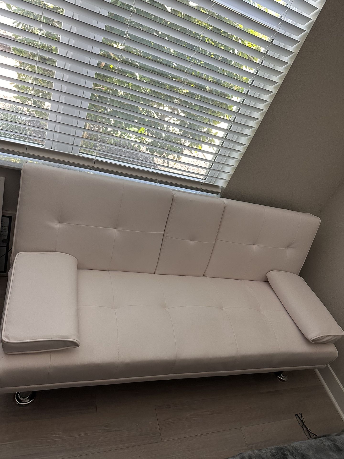 Futon Bed White for Sale in Clearwater, FL OfferUp