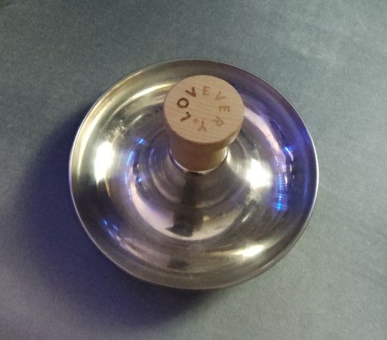 Lovevery Tip &Turn Stainless Steel Explorer Spin Top Montessori Learning Toy