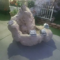 Water Fall With Fish Pound