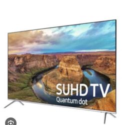 Samsung 60” Quantum UN60KS8000 4k SUHD HDR  Crystal Smart TV.