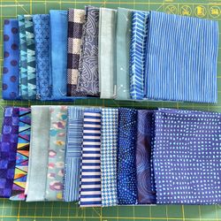 Blue Fat Quarter Bundle