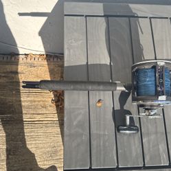 Deep sea fishing rod