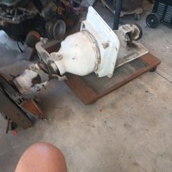 Berkeley Jet Drive Came Out 454 Chevy Boat