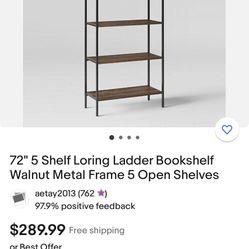 5- Shelf Bookcase 