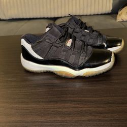 Air Jordan 11 Retro Low BG Infrared 23 Black White Size 6.5Y
