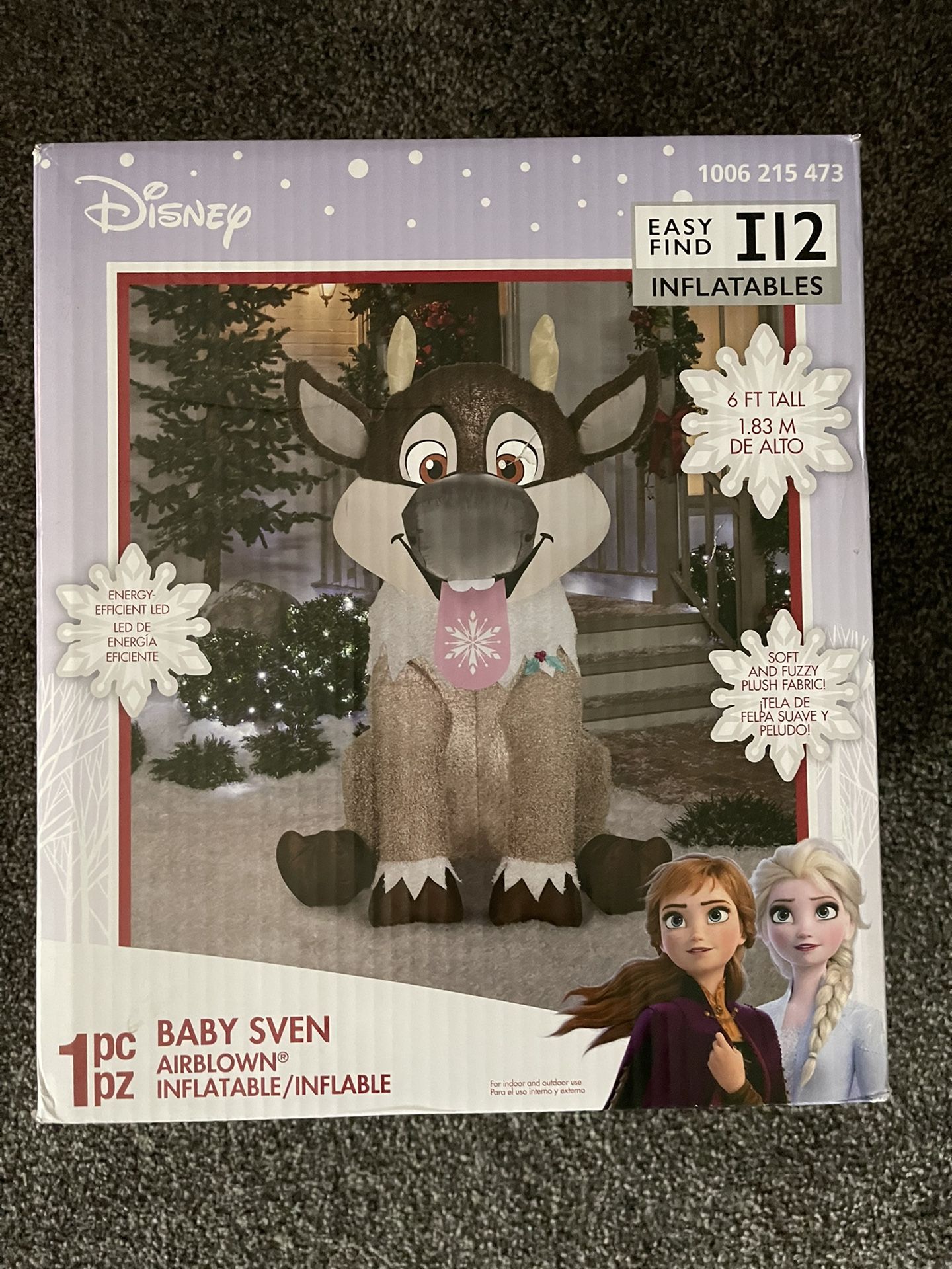 Disney Frozen Blow Up Sven Christmas