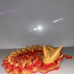 Large Crystal Dragon (Sunset)