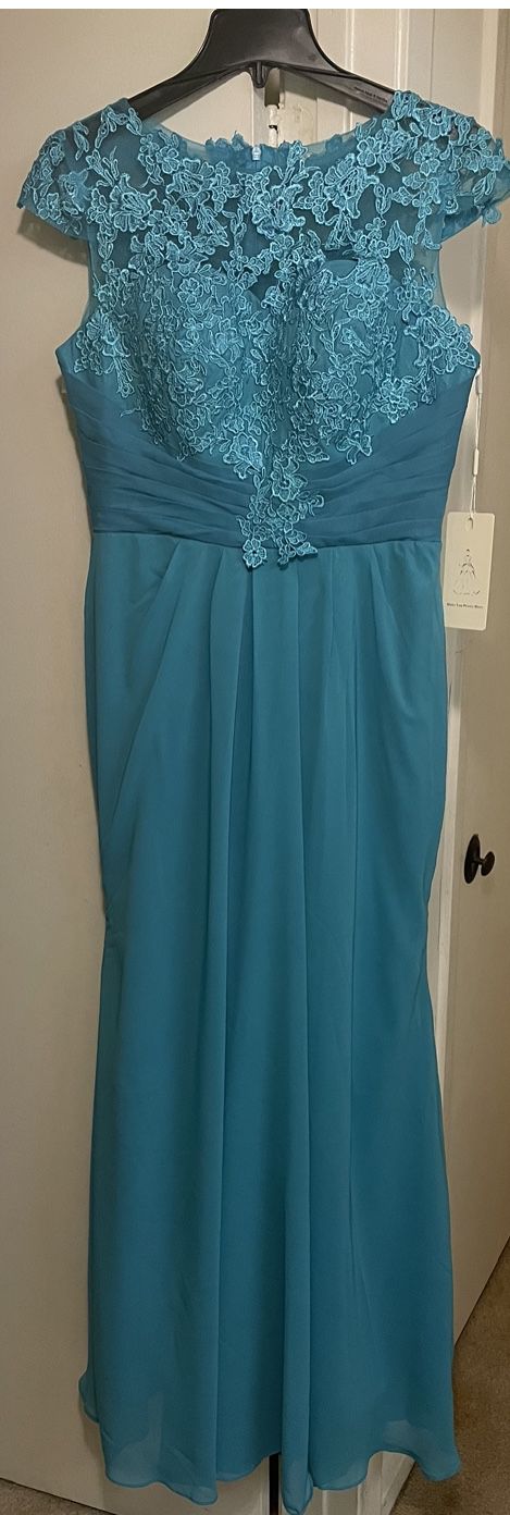 Wedding Dress , Size(Small)Color(Turquoise)