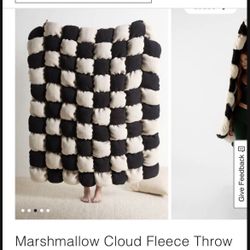 Urban Outfitters Marshmallow Blanket