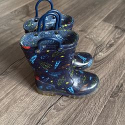 Boys Rain Boots Size 8 Toddler