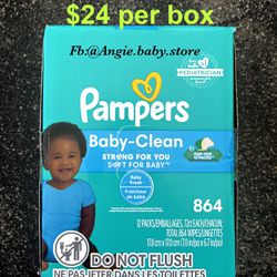 Pampers Wipes With Fresh Scented 