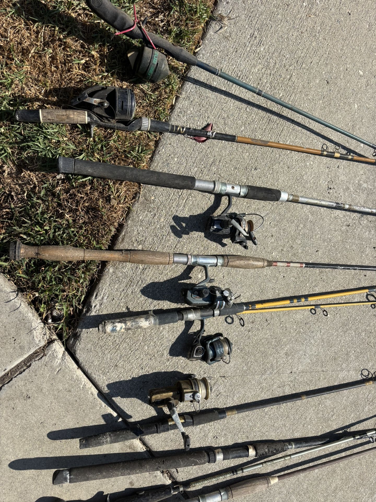 Fishing Rod And Reels And TackleAnd Tackle Boxes