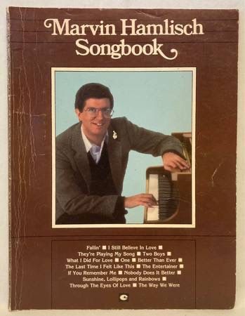 Marvin Hamlisch Songbook vintage 1980 piano music hits from the 70s