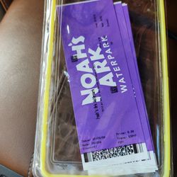 Noah's Ark waterpark 4 tickets