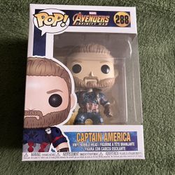 Marvel Avengers Infinity War ‘Captain America’ 288 POP! Funko Vinyl Figure