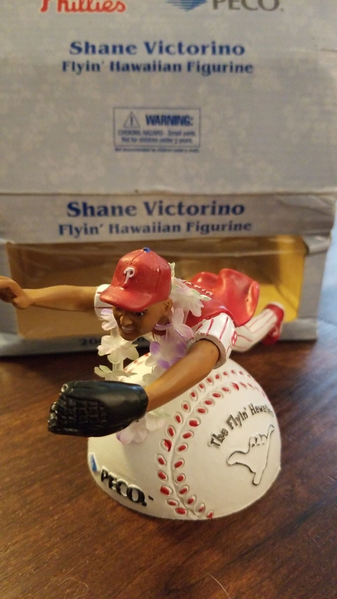 Shane Victorino Flyin Hawaiian 2008 bobble head
