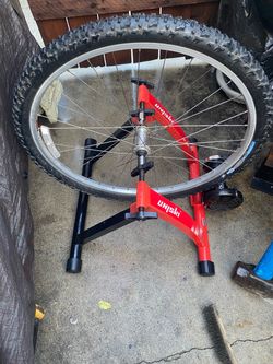 UNISKY Bike Trainer Stand Indoor Magnetic Bicycle Training Stand for 26-28"