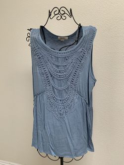 Indigo Threads Sleeveless Top