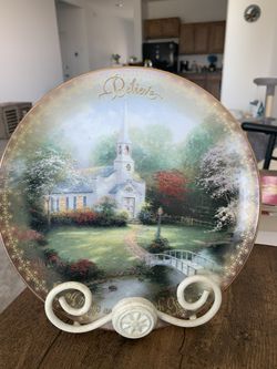 Thomas Kinkade Collector Plate 