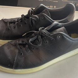 Adidas Black Leather … Size 14 Men’s 