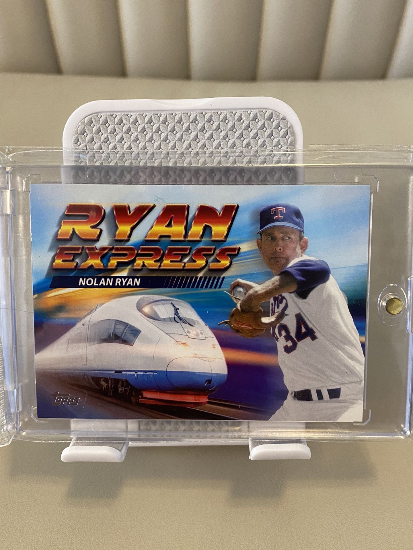 2023 TOPPS UPDATE SERIES AKA Nolan Ryan "Ryan Express" (#AKA-3) Rangers SSP
