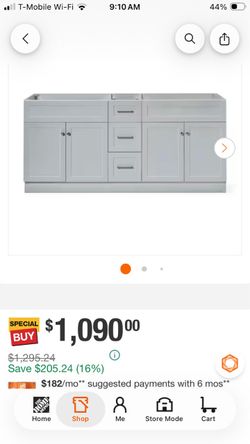 Double Sink Bathroom Vanity Cabinet Gray