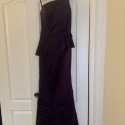 Plum Bridesmaid Dress