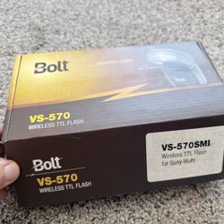 Bolt VS-570SMI Wireless TTL Flash for Sony Cameras