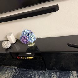 Glass Top Tv Stand
