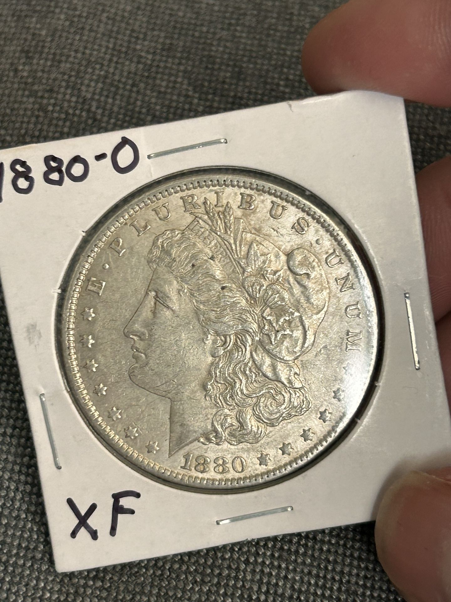 1880-o Morgan VF Very Fine AU