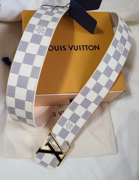 Louis Vuitton Monogram Golden Buckle Belt for Sale in Queens, NY - OfferUp