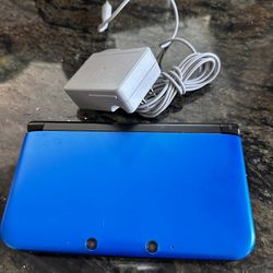 Nintendo 3DS XL Blue Used And Mario Pen