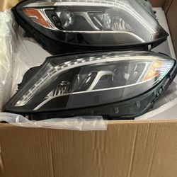 Mercedes Benz OEM Headlights 