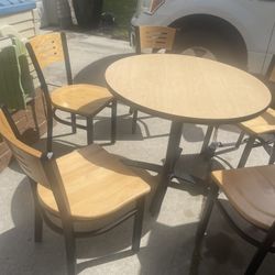 Dinner Table 5 Chairs 