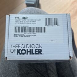 Kohler 976-BGD stillness purist wall mount supply elbow moderne brushed gold