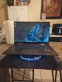 HP Envy X360 Laptop 15.6".
😃
16GB Ram 512GB SSD AMD Ryzen 7