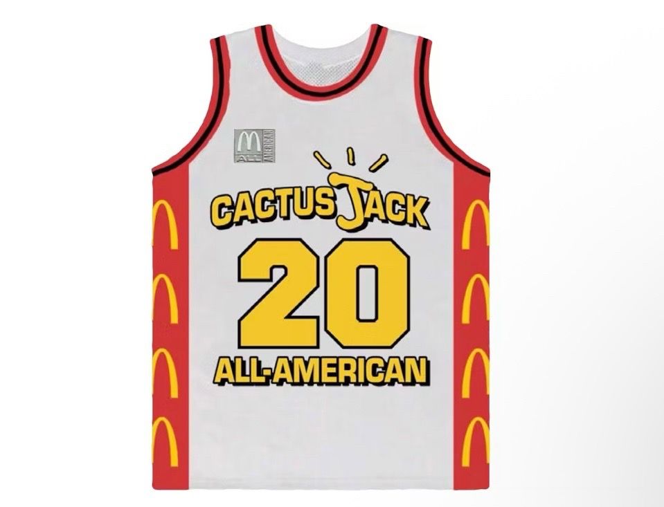 TRAVIS SCOTT X MCDONALD’S CACTUS JACK ALL AMERICAN JERSEY