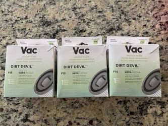 NEW Dirt Devil F15 HEPA Media Vacuum Filters