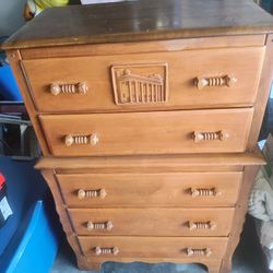Virginia House Mid-century Maple Dresser