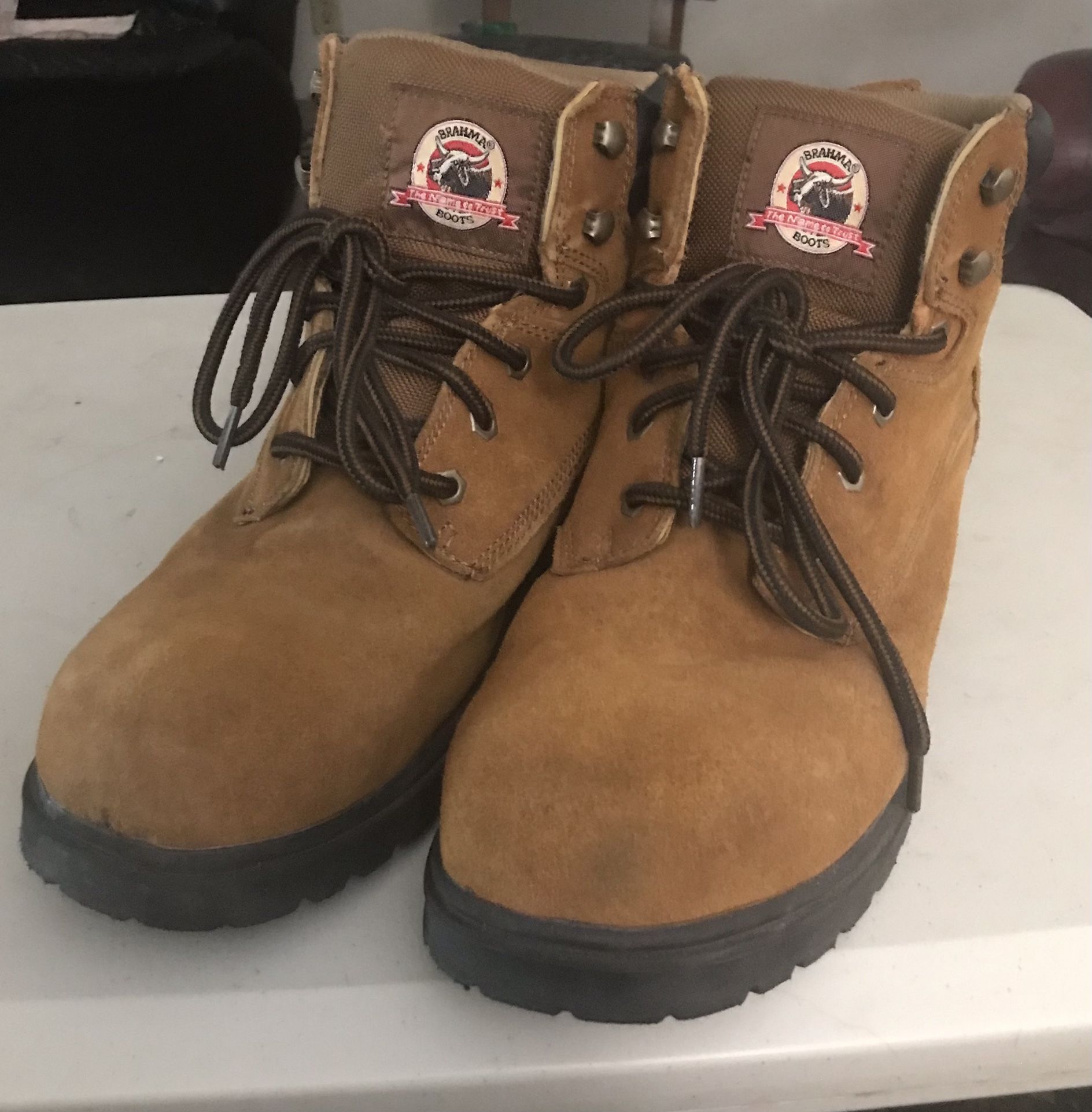 Brahma Work Boots Mens 12 Womens 13/12