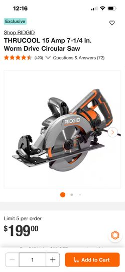 Ridgid Saw