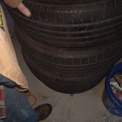 Set Of Nearly Brand NEW TIRES