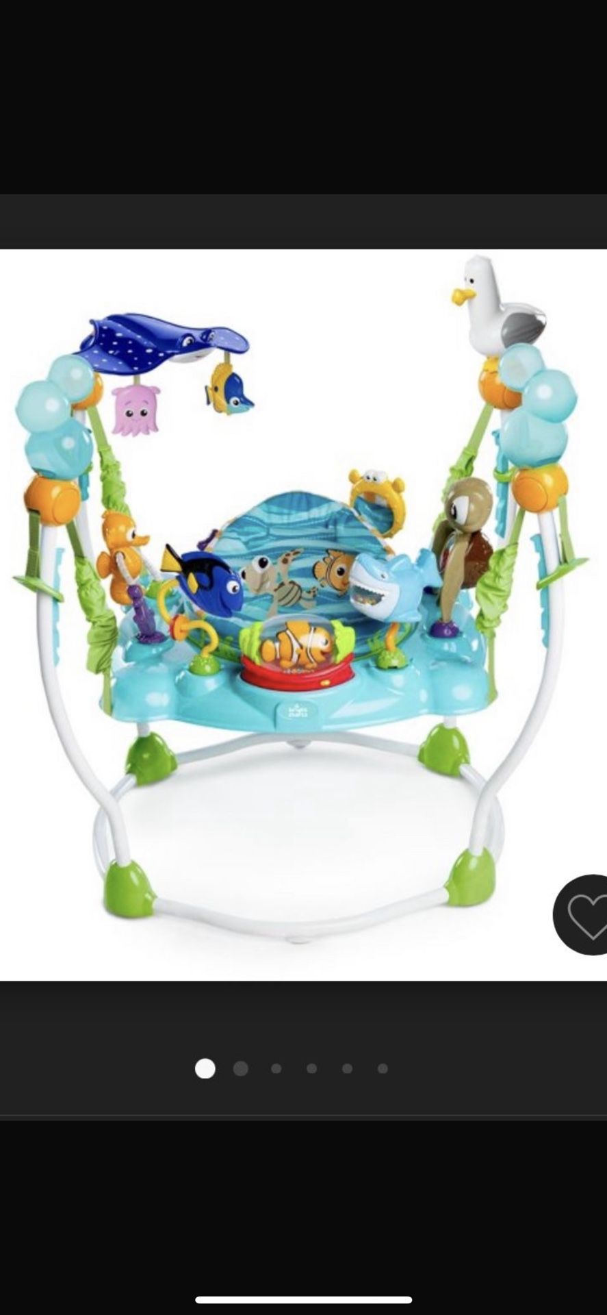 Disney Baby Finding Nemo Sea of Activities Jumper