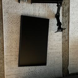 Dell P2721Q 27” UHD 4K Monitor with USB-C Power Delivery + VESA Desk Arm (No Stand/Box)